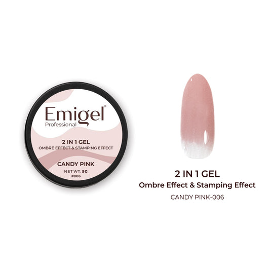 Emigel 2-in-1 Ombre & Stamping Gel (5g)