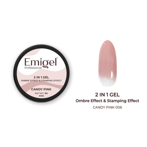 Emigel 2-in-1 Ombre & Stamping Gel (5g)