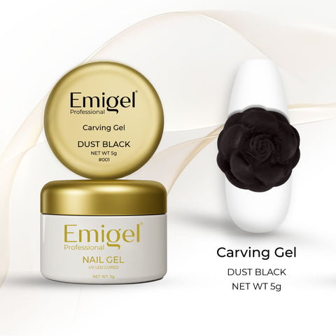 Emigel - Carving Gel - Dust Black