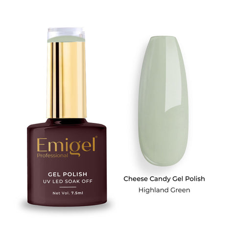 Emigel - Cheese Candy Gel Polish - 009 - Highland Green