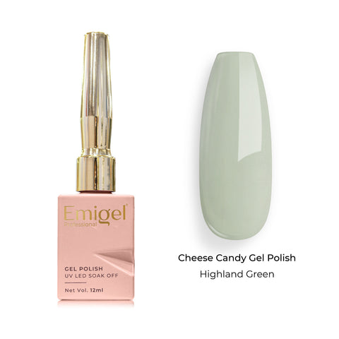 Emigel - Cheese Candy Gel Polish - 009 - Highland Green
