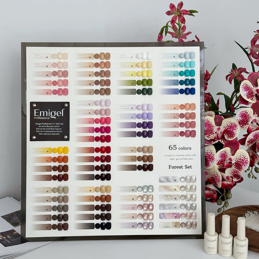 Emigel - Forest Collection UV Gel Polish Kit - 65 Shades