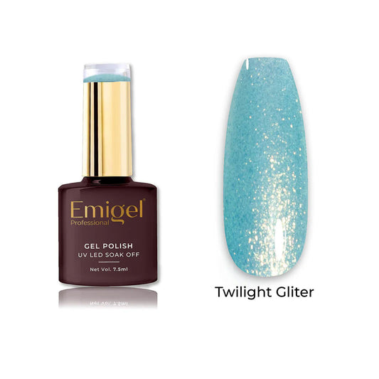 Emigel - Twilight Glitter Gel Polish - 008 - MARINE TWILIGHT 1066