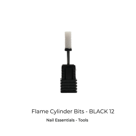 Emigel - Flame Cyliner Bits - Black 12