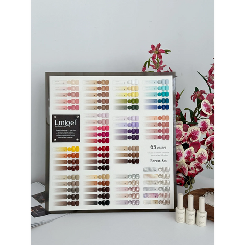 Emigel - Forest Collection UV Gel Polish Kit - 65 Shades