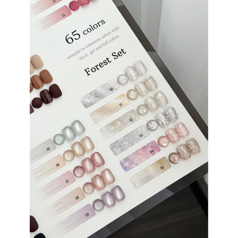 Emigel - Forest Collection UV Gel Polish Kit - 65 Shades