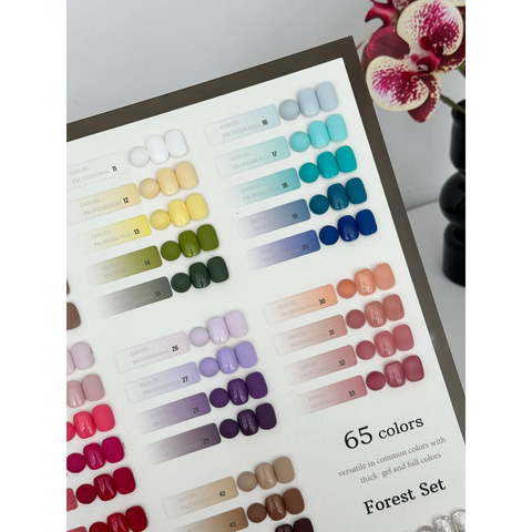 Emigel - Forest Collection UV Gel Polish Kit - 65 Shades