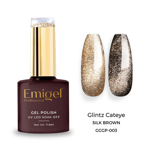 Emigel - Glintz Cateye - 003 - SILK BROWN 1080