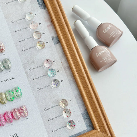 Emigel - Glitter UV Gel Polish Kit - 24 Shades