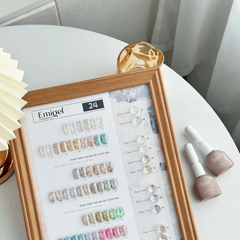 Emigel - Glitter UV Gel Polish Kit - 24 Shades