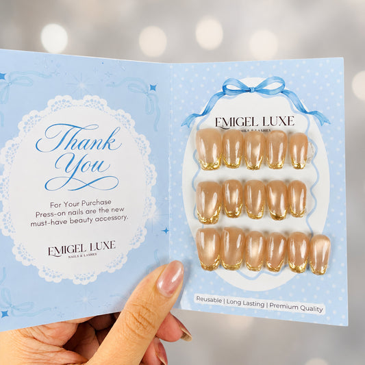 Emigel - Handmade Press On Nails - 006