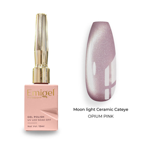Emigel - UV Moonlight Ceramic Cat Eye - 002 - Opium Pink