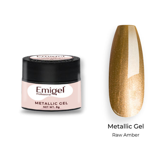 Emigel -  Metallic Pearl Gel - RAW AMBER