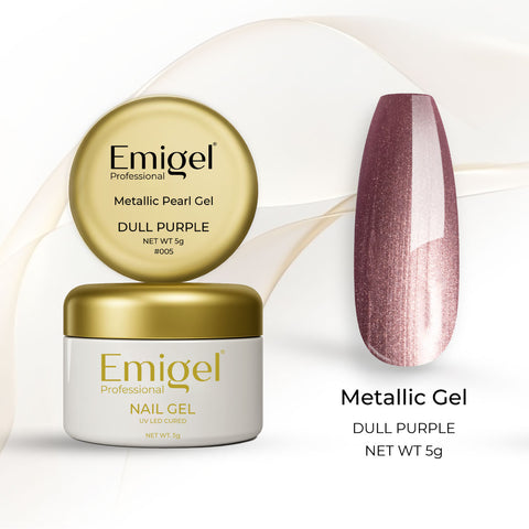 Emigel -  Metallic Gel - DULL PURPLE