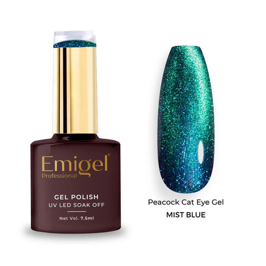 Emigel - Peacock Cateye - 001 - MIST BLUE 1080