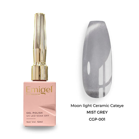 Emigel - UV Moonlight Ceramic Cat Eye - 001 - Mist Grey