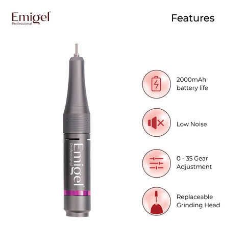 Emigel - Nail Drill Machine Pro 35000