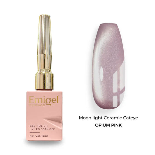 Emigel - UV Moonlight Ceramic Cat Eye - 002 - Opium Pink