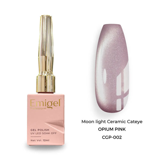 Emigel - UV Moonlight Ceramic Cat Eye - 002 - Opium Pink