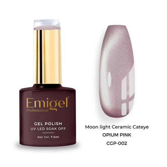 Emigel - UV Moonlight Ceramic Cat Eye - 002 - Opium Pink