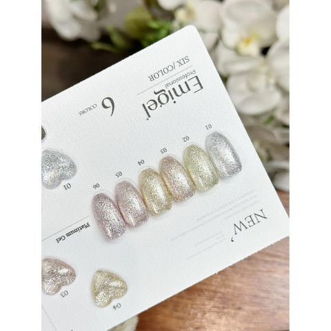 Emigel - Platimun UV Gel Polish Kit - 6 Shades
