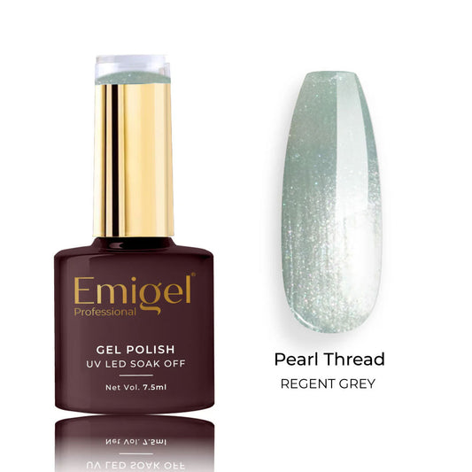 Emigel - Pearl Thread Gel Polish - 005 - REGENT GREY