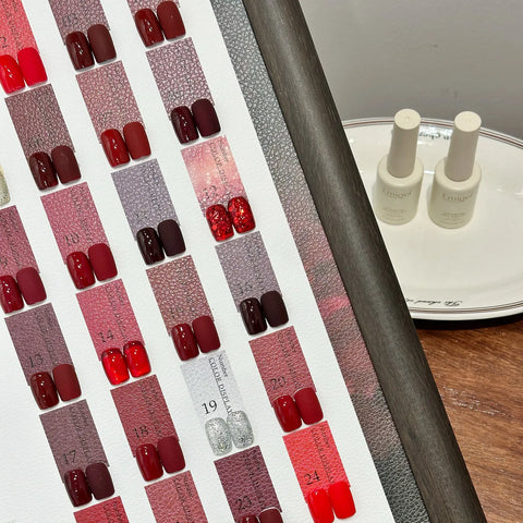 Emigel - Red Lovers UV Gel Polish Kit - 24 Shades
