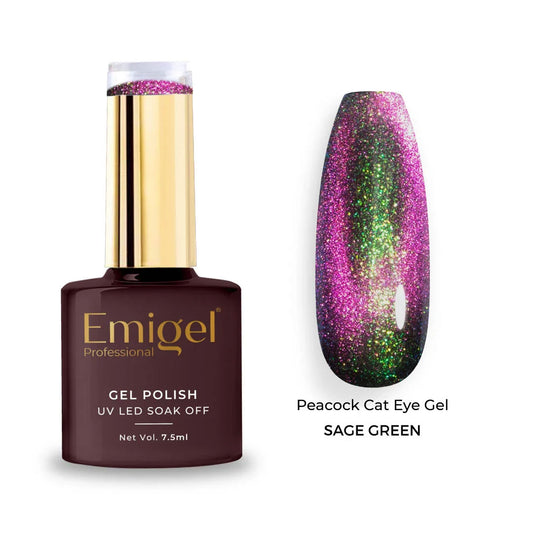 Emigel - Peacock Cateye - 006 - SAGE GREEN 1080