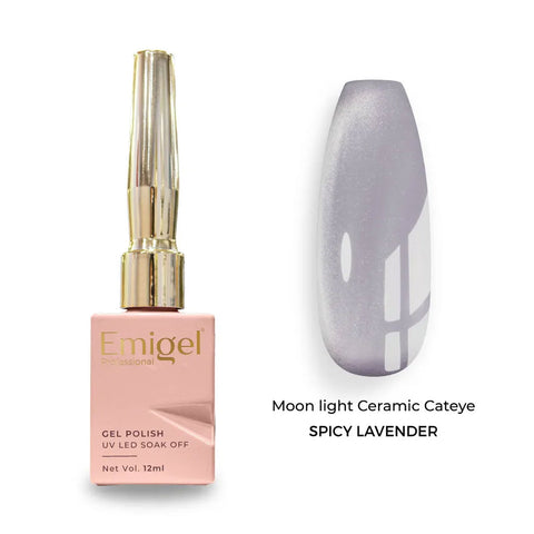 Emigel - UV Moonlight Ceramic Cat Eye - 003 - Spicy Lavender