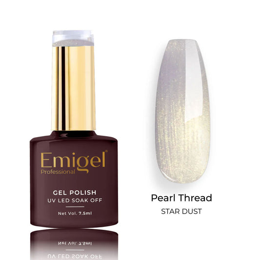 Emigel - Pearl Thread Gel Polish - 002 - STAR DUST 1080