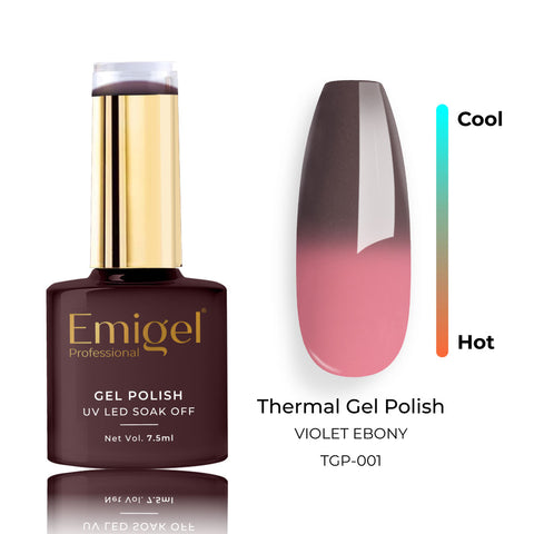 Emigel - Thermal Gel Poilsh   - 001 - VIOLET EBONY