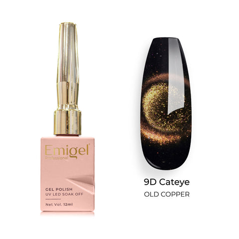 Emigel - 9D Cateye Gel Polish - 006 - OLD COPPER