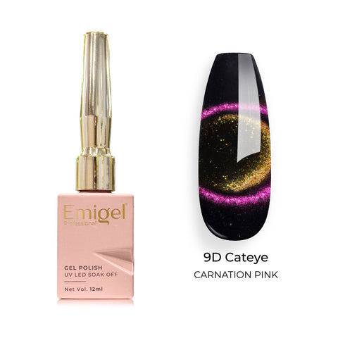 Emigel - 9D Cateye Gel Polish - 007 - CARNATION PINK