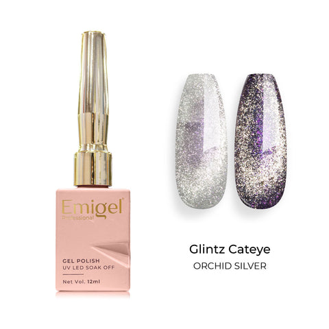 Emigel - Glintz Cateye - 008 - ORCHID SILVER