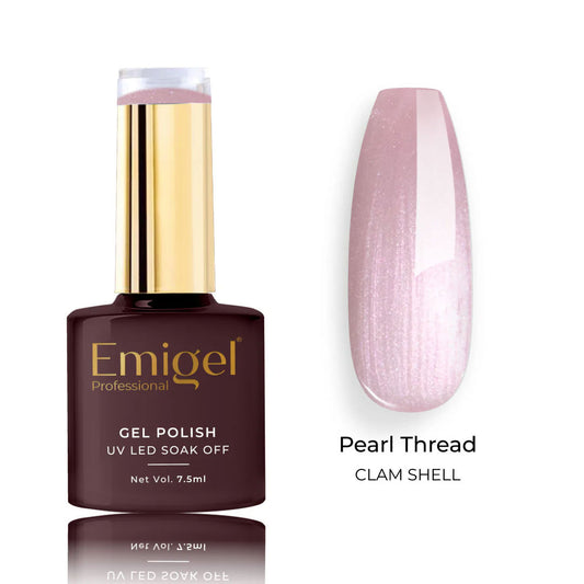 Emigel - Pearl Thread Gel Polish - 006 - CLAM SHELL 1080