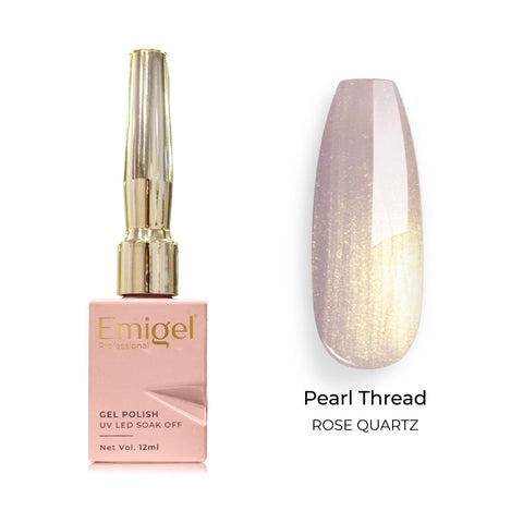 Emigel - Pearl Thread Gel Polish - 002 - ROSE QUARTZ