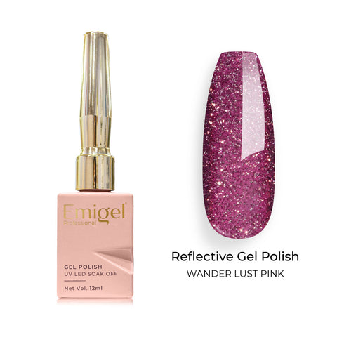 Emigel - Reflective Gel Polish - 003 - WANDERLUST PINK