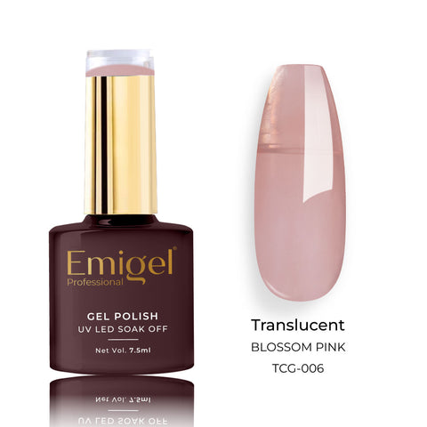 Emigel - Translucent Gel Polish - 006 - BLOSSOM PINK