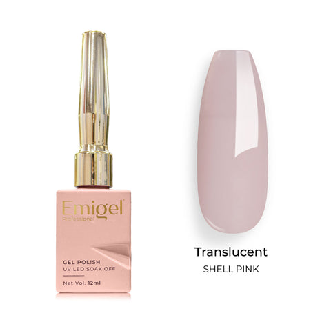 Emigel - Translucent Gel Polish - 002 - SHELL PINK