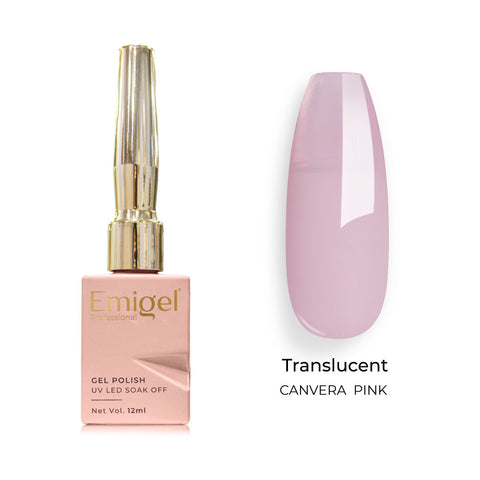 Emigel - Translucent Gel Polish - 001 - CANVERA  PINK