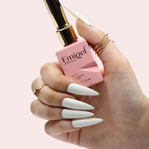 Emigel - UV Gel Polish - MERCURY WHITE  - E029