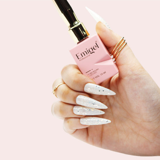 Emigel - UV Gel Polish - MISTY SILVER  - E015