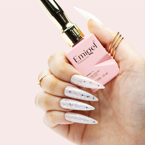 Emigel - UV Gel Polish - PURPLE SILVER  - E019