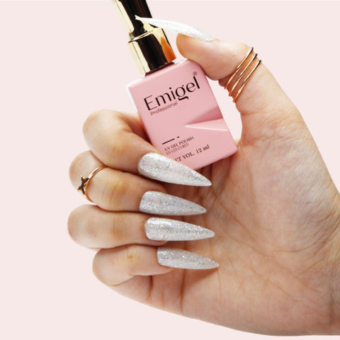 Emigel - UV Gel Polish - TIMBER WOLF SILVER - E016