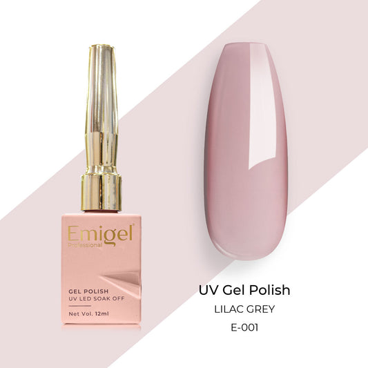 Emigel - UV Gel Polish - LILAC GREY - E001