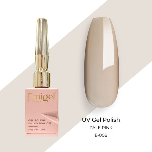 Emigel - UV Gel Polish - PALE PINK - E008