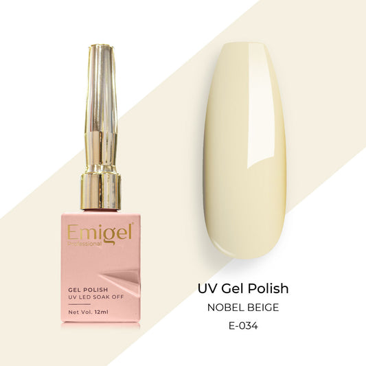 Emigel - UV Gel Polish - NOBEL BEIGE - E034