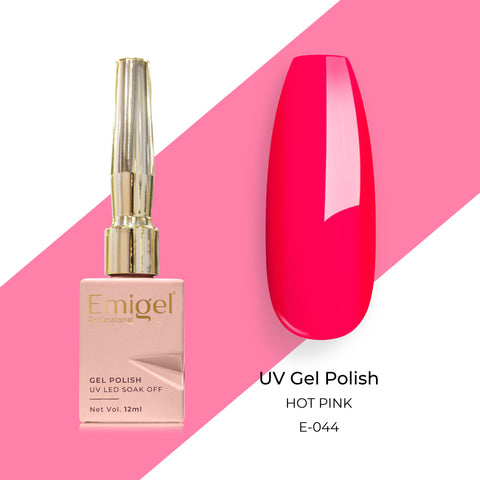 Emigel - UV Gel Polish - HOT PINK - E044