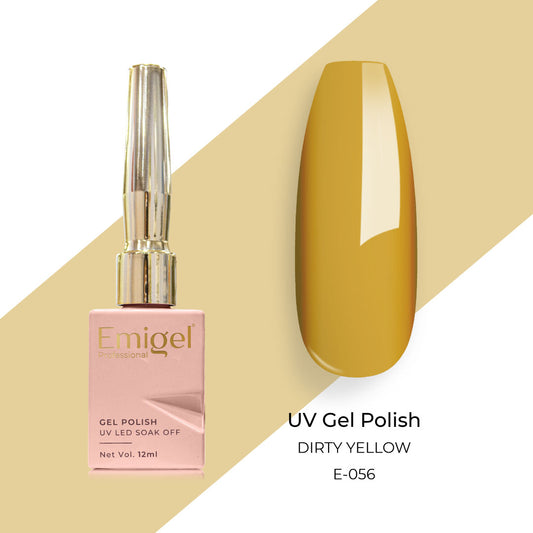 Emigel - UV Gel Polish - DIRTY YELLOW - E056