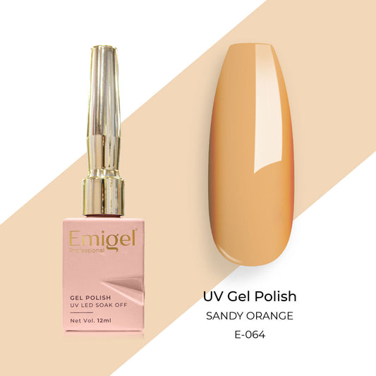 Emigel - UV Gel Polish - SANDY ORANGE - E064